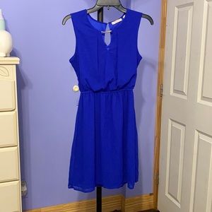 Royal blue beautiful dress